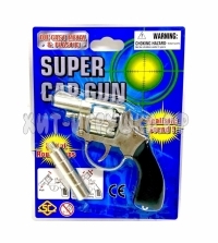 Пистолет детский (металл, пистоны) MN010